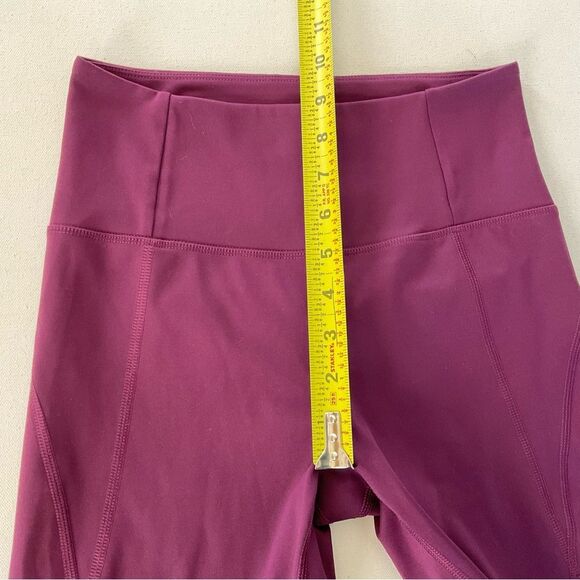 Girlfriend Collective Compressive High-Rise Capri Legging Women’s S Plum - Picture 9 of 10
